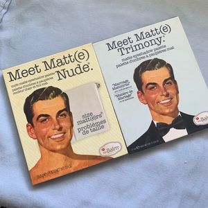 The Balm Meet Matte: Nude & Trimony bundle